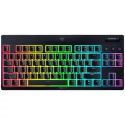 cumpără Tastatură gaming Razer RZ03-05450100-R3M1 BlackWidow V4 Tenkeyless HyperSpeed Wireless (Yellow Switch) US Layout în Chișinău 