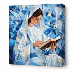 cumpără Tablou pe numere Ideyka KHO8570 40x40cm Eco, Lectura linistita în Chișinău 
