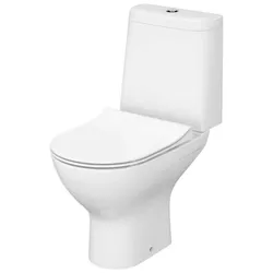 купить Унитаз Cersanit компакт Colour Pro Oval Vortex Slim ниж. подв. горизонтальный микролифт быстросъемное DRP в Кишинёве 