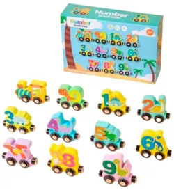 купить Настольная игра Optmarket 201679340 Masini din lemn в Кишинёве 