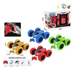 купить Радиоуправляемая игрушка ToyMall 002694 Mașină Stunt cu muzică, lumini și acumulator в Кишинёве 