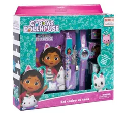 купить Блокнот miscellaneous Gdh4910 Total Office, set cadou cu ceas Gabby's Dollhouse в Кишинёве 