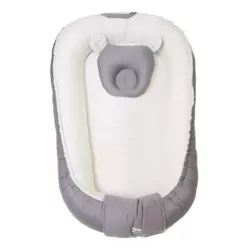 купить Гнездо для новорожденных PernaMea Babynest Satin Gri (PM.101552/2) в Кишинёве 