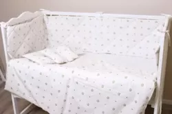 cumpără Lenjerie de pat pentru copii PernaMea Set lenjerie 8 piese Coronita Maro (PM.102145/1) în Chișinău 
