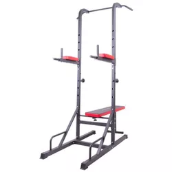 cumpără Antrenament de forţă inSPORTline 12561 Set Aparat Power Tower (120 kg) + 3 bare + discuri IN12433/20597 în Chișinău 