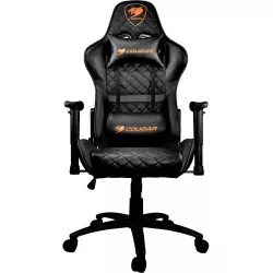 Gaming Chair Cougar ARMOR ONE Black, User max load up to 120kg / height 145-180cm