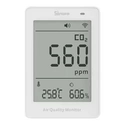 купить Датчик Sonoff Matter Over Wi-Fi Air Quality Monitor AirGuard CO2 (SAWF-08P) в Кишинёве 