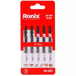 cumpără Accesoriu pentru fierăstrăie Ronix RH-5607 Пилки для лобзика по дер. T101D 6TPI 100mm 5шт în Chișinău 