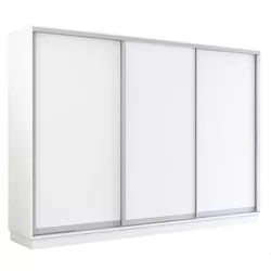 купить Шкаф Mobildor-Lux Fox uși glisante din PAL (340x60x200H cm) Alb в Кишинёве 