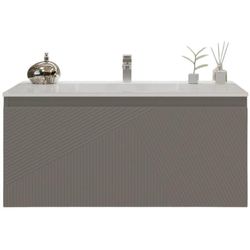 cumpără Dulap pentru lavoar Bayro Sensi Allegro 800 light grey în Chișinău 