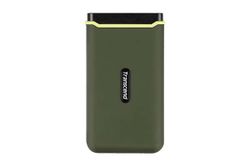 2.0TB  Transcend Portable SSD ESD380C Military Green, USB-C 3.2 (96x54x12mm, 75g, R/W:2K/2K MB/s)
