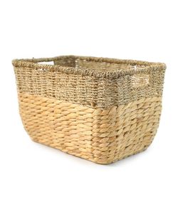 Корзина прямоугольная двухцветная, 40*28 см