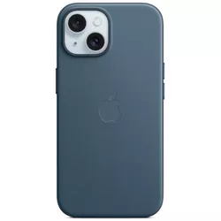 cumpără Husă pentru smartphone Apple iPhone 15 FineWoven MagSafe Pacific Blue MT3G3 în Chișinău 