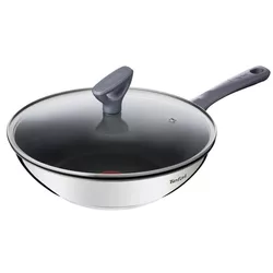 купить Сковорода Tefal G7309955 Daily Cook Wok 28cm cu capac в Кишинёве 