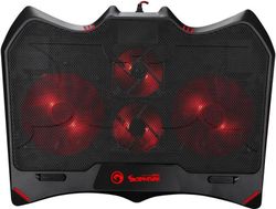купить Подставка для ноутбука Marvo FN-35 Red LED в Кишинёве