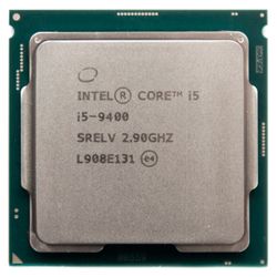 CPU Intel Core i5-9400 2.9-4.1GHz (6C/6T, 9MB, S1151, 14nm, Integrated UHD Graphics 630, 65W) Tray