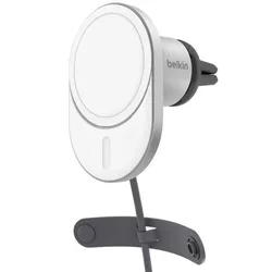 cumpără Încărcător pentru automobil Belkin WIC008BTGR Qi2 15W Car Vent Mount CLA în Chișinău 