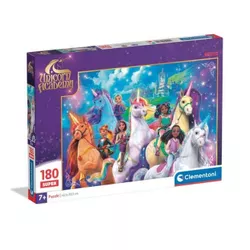cumpără Puzzle Clementoni Puzzle 180 SUPER Unicorn Academy 2025 (29802) în Chișinău 
