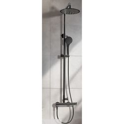 купить Душевая панель Rubineta OLO+ULTRA-10 (SW) (DV3/4) (GRAPHITE) в Кишинёве 