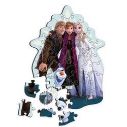 купить Пазл Trefl 20283 Wooden puzzle. Frozen, 50el в Кишинёве 