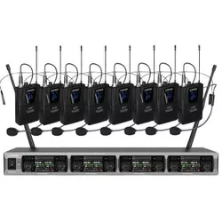 cumpără Microfon RBR BM-7078 8B Sistem Wireless UHF 8 Headset în Chișinău 