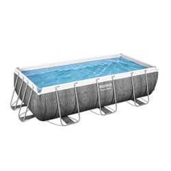Бассейн Power Steel 404x201x100cm, 6478Л, метал каркас