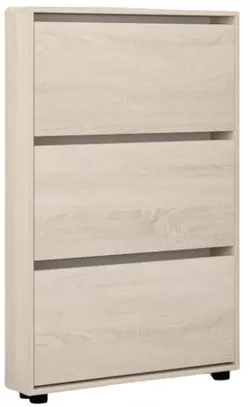 cumpără Raft pentru încălțăminte Mobildor-Lux Leo Slim 50x16x125H cm Sonoma în Chișinău 