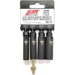 cumpără Set de tubulare, bite, duze JTC JTC-J204M набор головок ударных глубоких магнитных 1/4" 6гр. 4ед. în Chișinău 