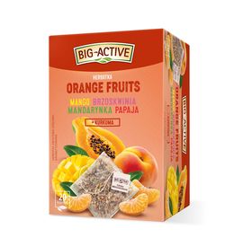 Чай Big-Active Фруктовый чай Orange Fruits 20 пакетиков
