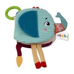 купить Мягкая игрушка Akuku 6955 Игрушка плюш-книжка Elephant A0672 в Кишинёве 