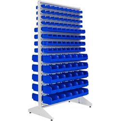 cumpără Sistem de depozitare a instrumentelor УХЛ-МАШ Стеллаж 2-ух сторонний 180см T1/T2/T3 (701-60шт,702-72шт,703-72шт) на колёсах în Chișinău 