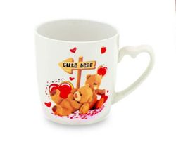 cumpără Veselă Promstore 19949 Чашка 370ml Медвежата в подар упаковке în Chișinău 