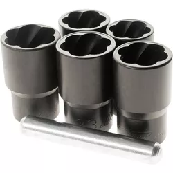 cumpără Set de tubulare, bite, duze JTC JTC-4399 Набор головок для извлечения поврежденных болтов и гаек, 6 предм. în Chișinău 