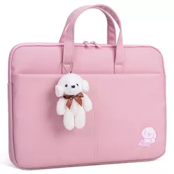 cumpără Geantă laptop Deli DL63756-PK Geanta pentru laptop 39x4x28cm, roz în Chișinău 