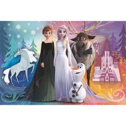 cumpără Puzzle Trefl 41000 Puzzles - 24 SUPER MAXI - Happy Frozen Land / Disney Frozen 2 în Chișinău 