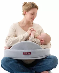 cumpără Pernă pentru gravide și mame care alăptează Momcozy NP007-GR00NB-A Perna pentru maternitate Exclusive Memory Grey în Chișinău 