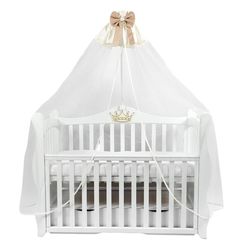 купить Кроватка PernaMea Baldachin Satin Maro (PM.101638/1) в Кишинёве 