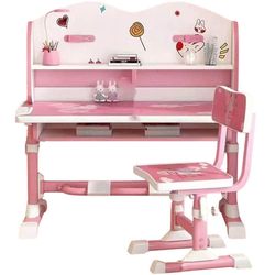 cumpără Set de mobilier pentru copii Richi 87098/2 Masa pentru studiu roz JCHB05 în Chișinău 