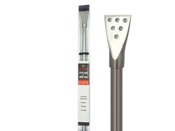 Карниз для штор 210-380cm D16/19mm Luance, серебр/дерево