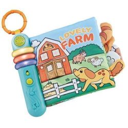 купить Мягкая игрушка Chipolino DIG02406069 Farm, игрушка-книжка (музыка-свет) в Кишинёве 