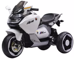 cumpără Mașină electrică pentru copii Richi S2 (21725) Motocicleta electrica alba pentru copii (5588) în Chișinău 