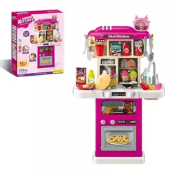 cumpără Bucătărie și veselă de jucărie Essa 922-185 Bucătărie de jucărie pentru copii, 63 elem, roz în Chișinău 