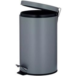 cumpără Coș de gunoi Kela 10933/11 inox 12l gri Leandro (inchidere silentioasa) în Chișinău 