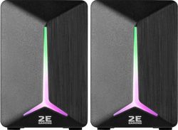 купить Колонки мультимедийные для ПК 2E 2E-SG300B SG300 2.0 Black в Кишинёве 