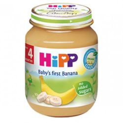 Hipp пюре банан, 4+мес. 125г