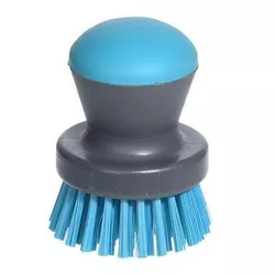 cumpără Mop și perie Promstore 47038 Щетка круглая Ultra Clean 9x7cm, Бирюза în Chișinău 
