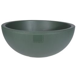 cumpără Decor pentru grădină ProGarden 50661 Вазон для цветов пластик Полусфера D40, H16cm, зеленый în Chișinău 