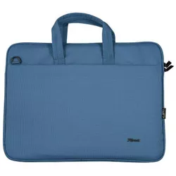 cumpără Geantă laptop Trust Bologna, Eco-friendly Slim Blue în Chișinău 