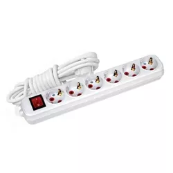 cumpără Filtru electric Horoz 200.605.602 6locuri 5m 3x1 în Chișinău 