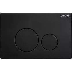 купить Кнопка смыва Creavit GP9002.01 matt black в Кишинёве 